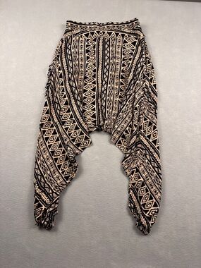 Buddha Pants Savanah Flair Harem Pants Size XS Yoga Dance Dust Bag